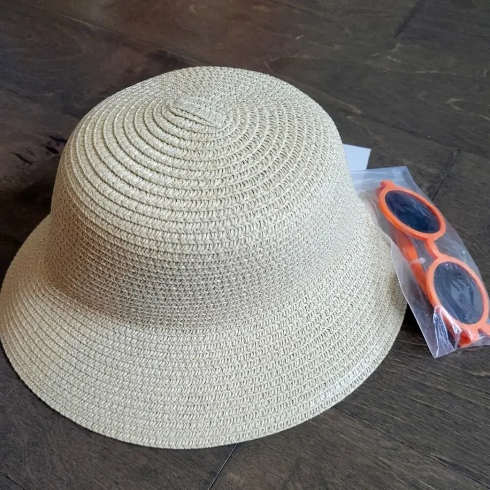 Rachel Zoe Baby Hat and Sunglasses Set